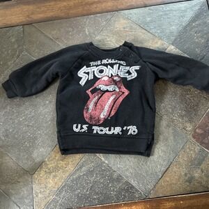The Rolling Stones Vintage‎ Style Baby Sweatshirt Size 12 months